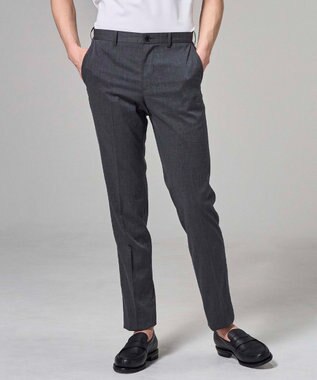  【新素材】クールリネンストレッチ  テーパードパンツ / CITY