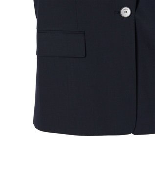 JOSEPH 【WEB＆OUTLET限定】テイラーウールブレンド　シングルブレストジャケット Navy