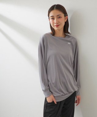 OP／FILA 【FILA】水陸両用フィットネスウェア 2点セット グレー