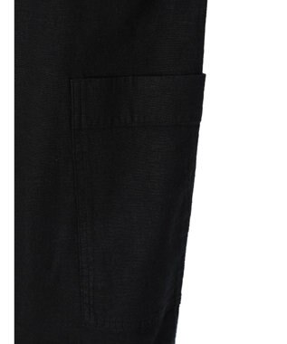 AMERICAN HOLIC リネンブレンドＩラインジャンバースカート Black