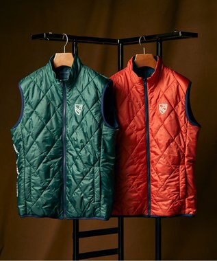 23区GOLF 【MEN】【ストレッチ/撥水】マルチウェイ ブルゾン＆リバーシブルベスト ネイビー系