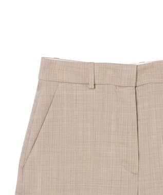 JOSEPH メランジストライプ　トラウザーズ Affogato