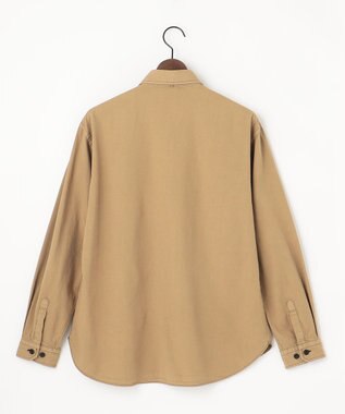 JOSEPH ABBOUD MOUNTAIN 【テーム・ヤルヴィコラボ・サスティナブル】コットンテンセルツイル シャツ キャメル系