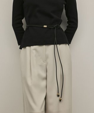 GRACE CONTINENTAL LEFIJE ロープベルト ブラック