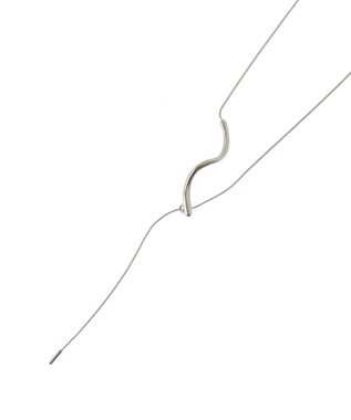 AMERICAN HOLIC ウェービースライドネックレス Silver