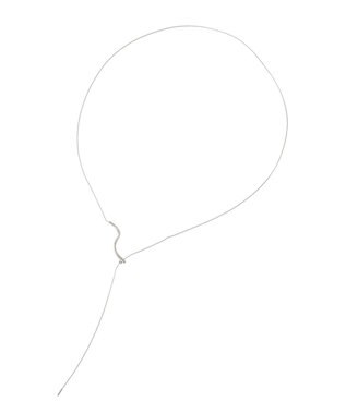 AMERICAN HOLIC ウェービースライドネックレス Silver