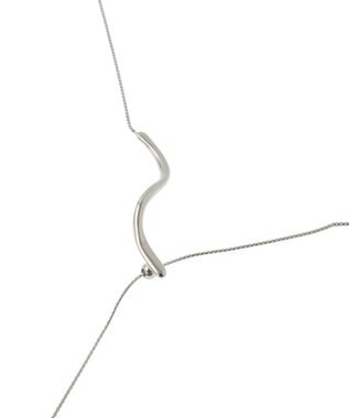 AMERICAN HOLIC ウェービースライドネックレス Silver