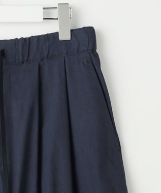 自由区 ファンクショナル2タックワイド パンツ ネイビー