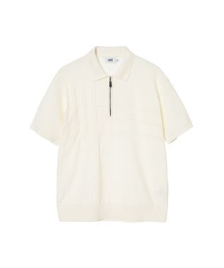 DAKS ジップアップポロシャツ