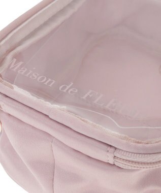 Maison de FLEUR EC限定ピンクマニアクリアポーチS Pink