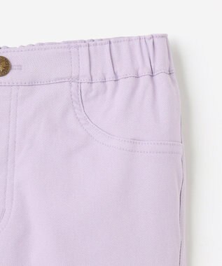 ANY KIDS 7days裏起毛ガーリーパンツ ラベンダー