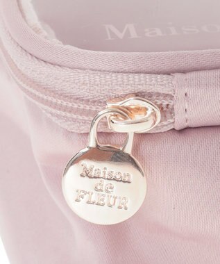 Maison de FLEUR EC限定ピンクマニアクリアポーチS Pink