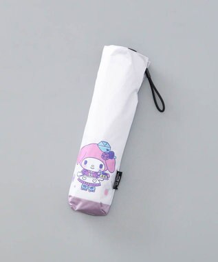 AURORA 【 ANNA SUI（アナ スイ）】マイメロディ 晴雨兼用傘（折りたたみ傘） ピンク