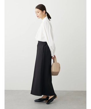 Green Parks ・ＥＬＥＮＣＡＲＥ　ＤＵＥ　イロイロ釦ピンタックブラウス Off White