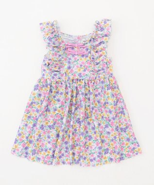 ANY KIDS 小花柄 セパレート水着 エクリュ