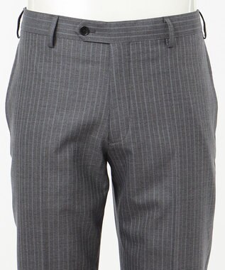 J.PRESS MEN 【ESSENTIAL CLOTHING】オルタネートストライプ スーツ ライトグレー系1