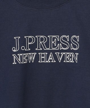 J.PRESS KIDS 【100-130cm】ビックシルエット ロゴＴシャツ ネイビー系