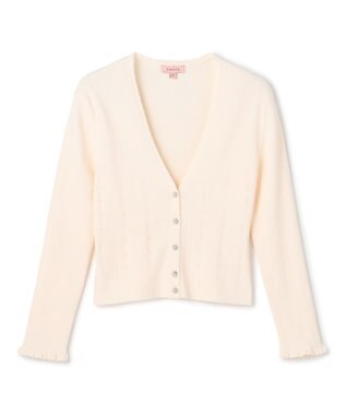 TOCCA 【星風まどかコラボ】STELLA BREEZE KNIT カーディガン アイボリー系