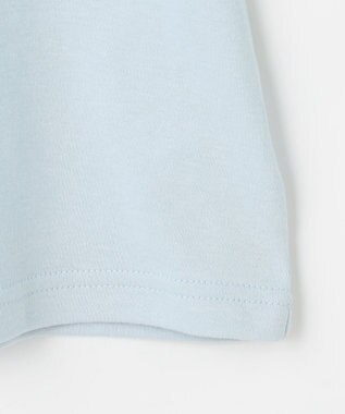 ANY KIDS ドットリボン 長袖Tシャツ サックスブルー