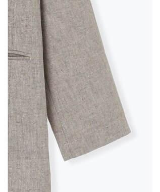 Te chichi リネンMIXロングスリーブジャケット ベージュ