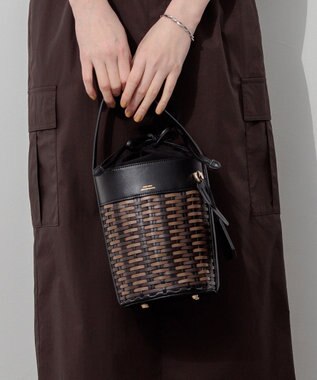 23区 バスケットメッシュ バケツバッグ