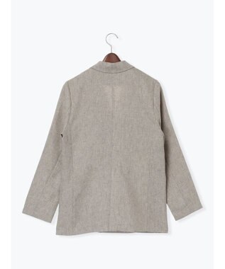 Te chichi リネンMIXロングスリーブジャケット ベージュ
