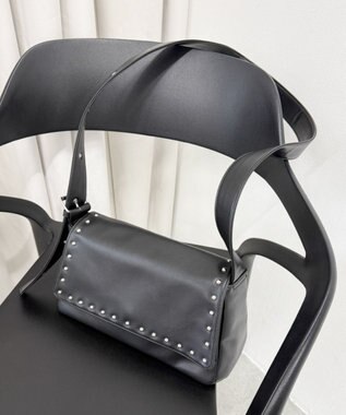 WEGO フラップスタッズショルダー ブラック