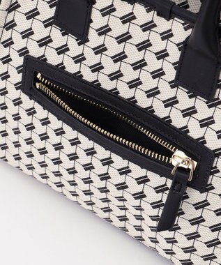 ICB プリントトート ブラック系