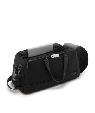 TUMI メンズ TUMI HARRISON 「ポート」ウィークエンド・ダッフル ブラック