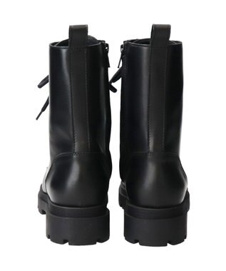 INTER-CHAUSSURES 【FABIO RUSCONI】トラックソールレースアップブーツ ブラック