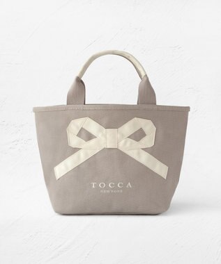 TOCCA 【選べる2種類のデザイン！】MEMORIES OF TOCCA CANVAS TOTE トートバッグ ベージュ系1