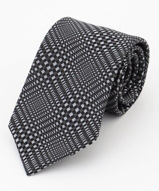 JOSEPH HOMME マイクロウェイブ　ネクタイ ブラック系7