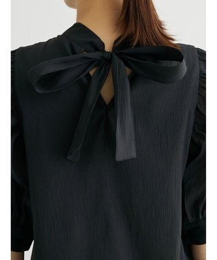 Green Parks ・ＥＬＥＮＣＡＲＥ　ＤＵＥ　バックリボンブラウス Off White