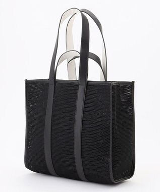 ICB 【CLASSY.掲載・30th ANNIVERSARY】メッシュBOXトート ブラック
