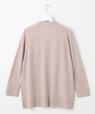 J.PRESS LADIES 【着丈が選べる・洗える】KNIT BASIC ロングカーディガン ベージュ系