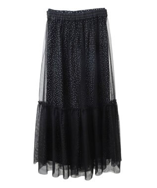 earth music&ecology Ｍｕｌｔｉｗａｙチュールスカート Dot