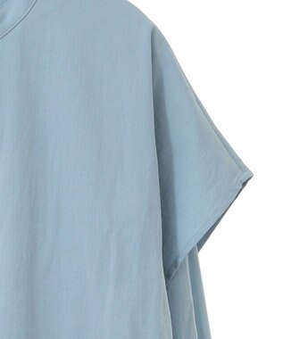 CRAFT STANDARD BOUTIQUE レイヤード風シャツワンピース Sax