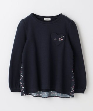 ANY KIDS バックシャン　Aライントップス ネイビー系