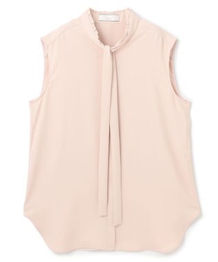 BEIGE， 【洗える】EVA / ボウタイブラウス Nude