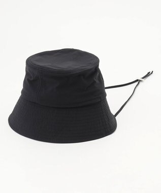UNFILO FINE MOVE ミニマルバケットハット ブラック