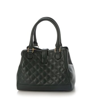 LA BAGAGERIE シープレザー キルトコンビ2WAYミニトート グリーン