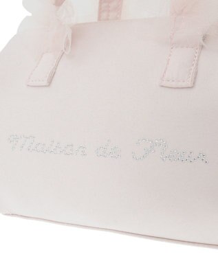 Maison de FLEUR チュールハンドル2Wayボストンバッグ Pink