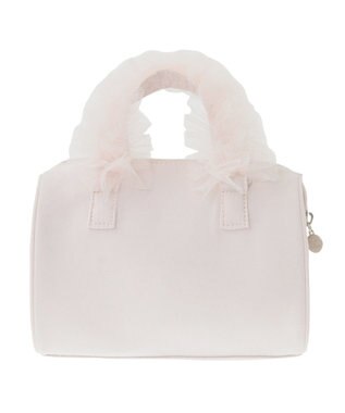 Maison de FLEUR チュールハンドル2Wayボストンバッグ Pink