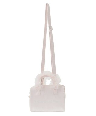 Maison de FLEUR チュールハンドル2Wayボストンバッグ Pink