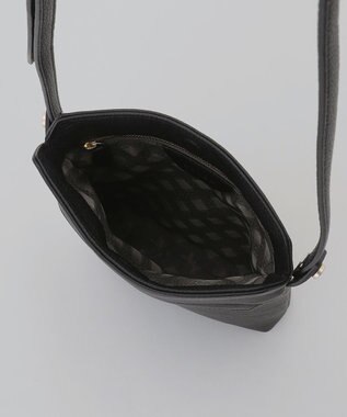 GOTAIRIKU 【ETIAM】シュリンク 縦型ショルダーバッグ《Grace》 ブラック系