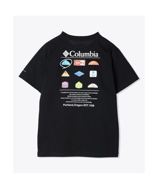 Columbia Columbia/ 【KIDS】スタックブルックグラフィックショートスリーブTシャツ /コロンビア Black