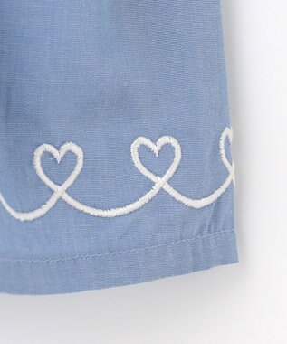 ANY KIDS キャミソール ドッキングTシャツ デニム