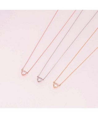 blancotokyo 【金属アレルギー対応】ジルコニアハートネックレス DEAREST ゴールド