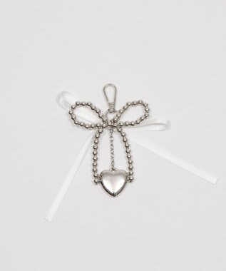 WEGO チャーム付きA4トートバッグ レッド