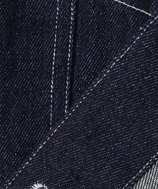 Feroux 【洗える】デニム ジャケット ネイビー系